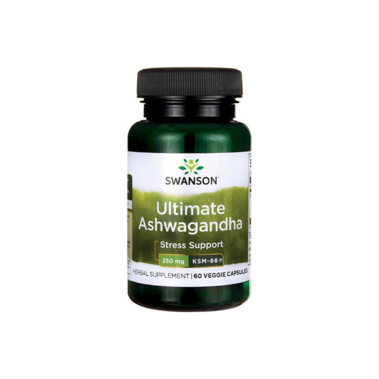 Swanson Ashwagandha Ultimate KSM 66 250mg 60 φυτικές κάψουλες