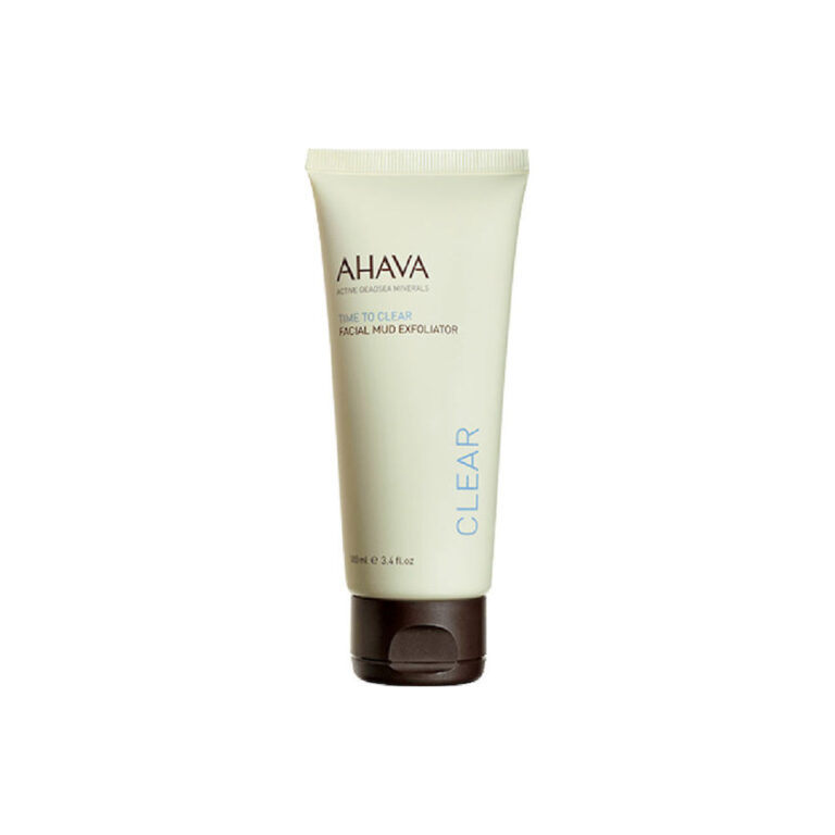 Ahava Time To Clear Facial Mud Exfoliator Scrub Προσώπου 100ml