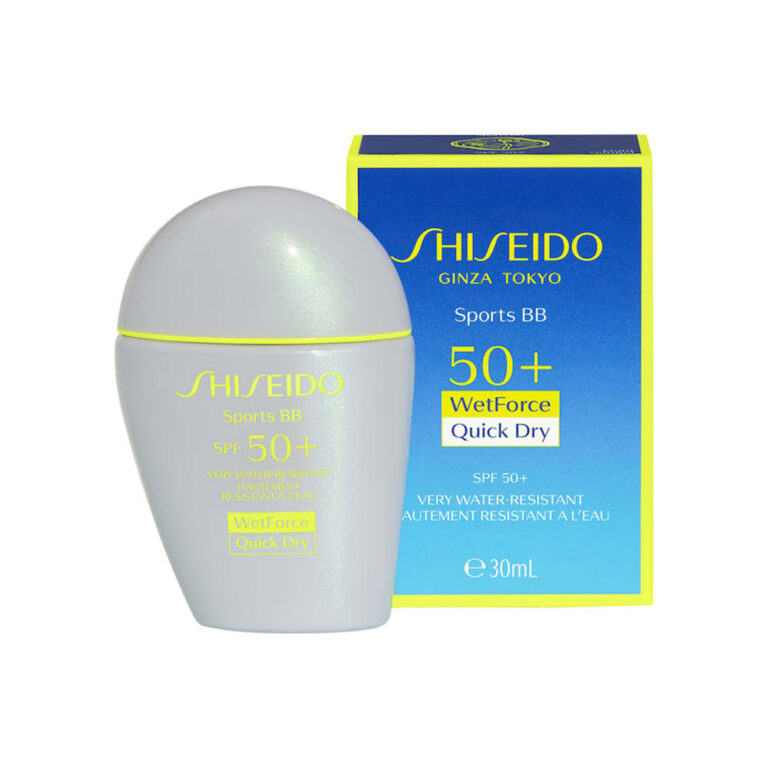 Shiseido Sports BB Quick Dry Αδιάβροχη Αντηλιακή Κρέμα Προσώπου SPF50 με Χρώμα Medium 30ml