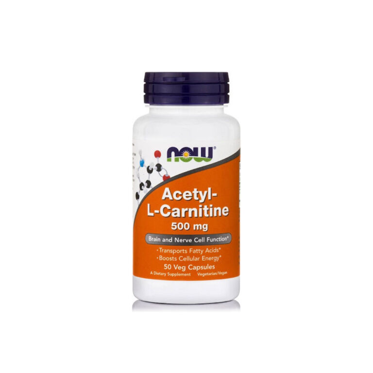 Now Foods Acetyl L-Carnitine 500mg 50 φυτικές κάψουλες