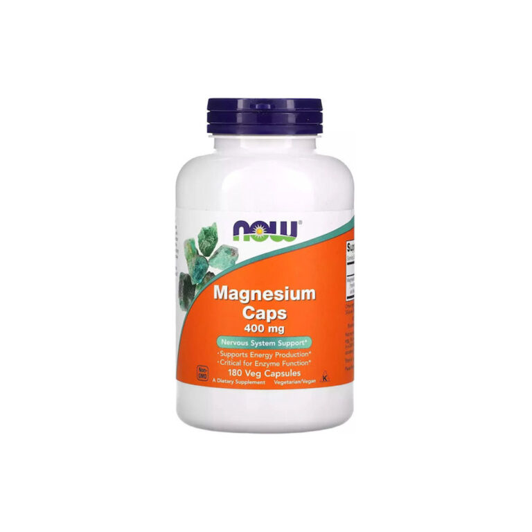 Now Foods Magnesium 400mg 180 φυτικές κάψουλες
