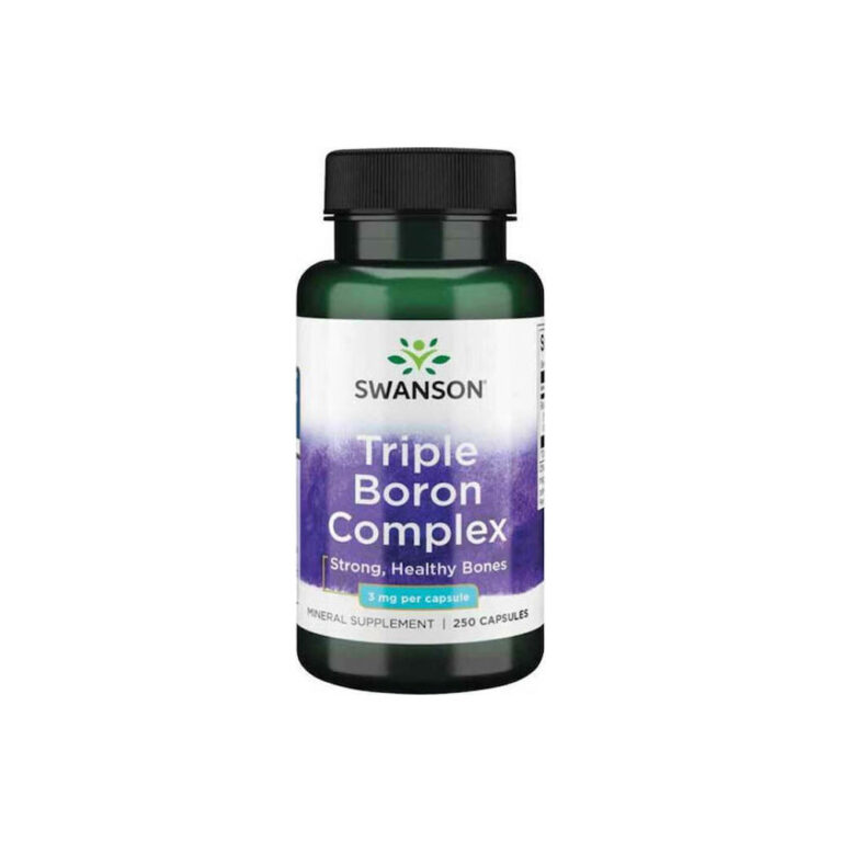 Swanson Triple Boron Complex 3mg Συμπλήρωμα για την Εμμηνόπαυση 250 κάψουλες