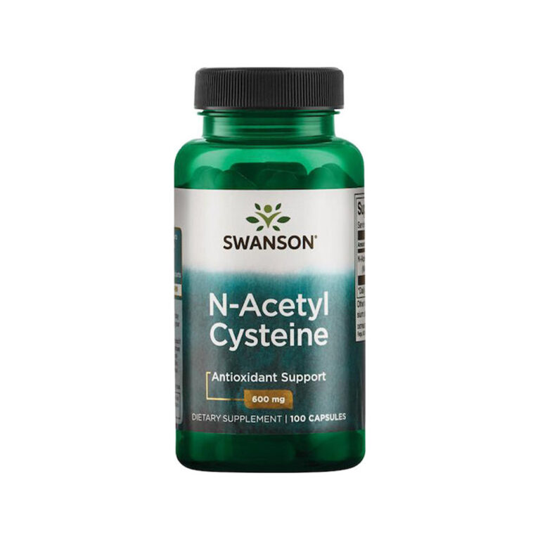 Swanson N-Acetyl Cysteine 600mg 100 Κάψουλες Unflavoured