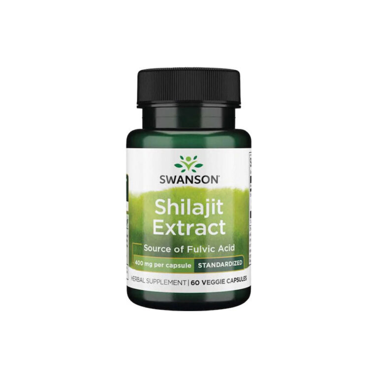 Swanson Shilajit Extract 400mg 60 φυτικές κάψουλες