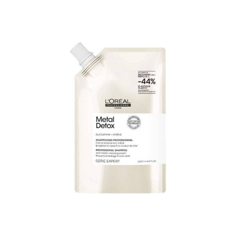 L'Oréal Professionnel Metal Detox Refill Σαμπουάν Αναδόμησης/Θρέψης & Βαθύ Καθαρισμού για Βαμμένα Μαλλιά 1000ml