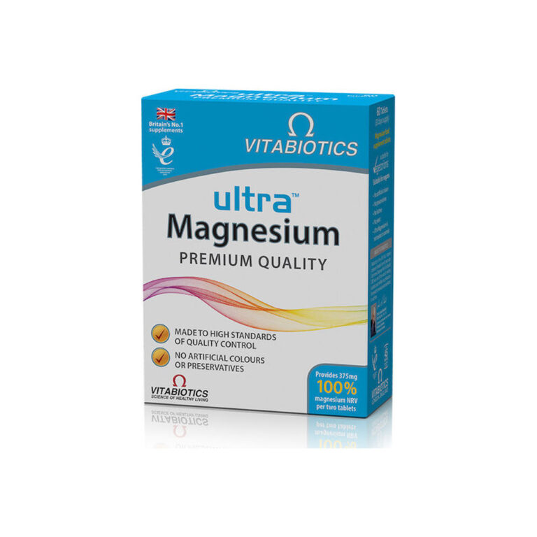 Vitabiotics Ultra Magnesium 375mg 60 ταμπλέτες