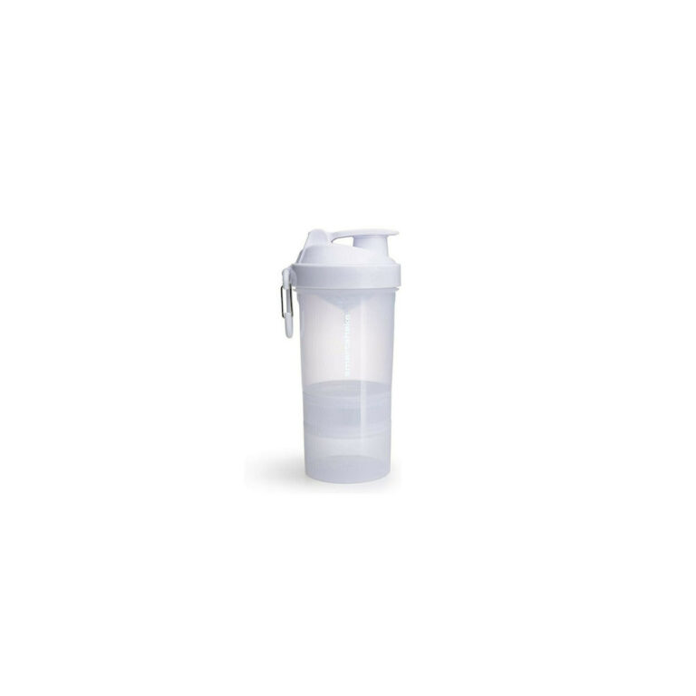 SmartShake Original2Go Shaker Πρωτεΐνης 600ml Πλαστικό Λευκό