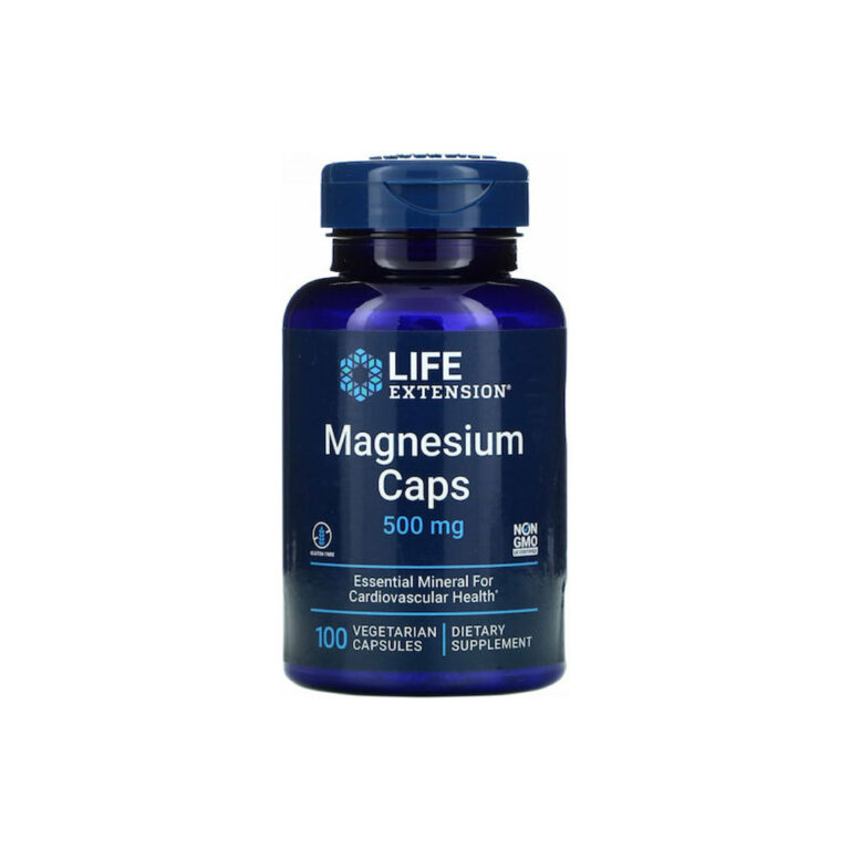 Life Extension Magnesium Caps 500mg 100 φυτικές κάψουλες