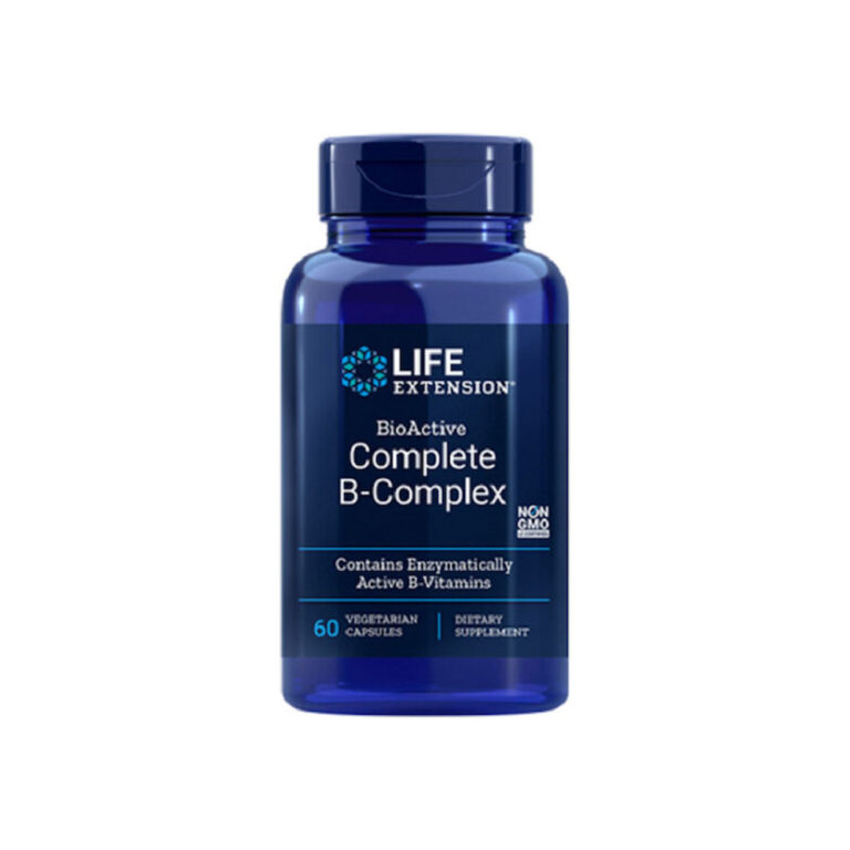 Life Extension Complete B-Complex Βιταμίνη για Ενέργεια, Ενίσχυση του Ανοσοποιητικού & το Νευρικό Σύστημα 60 φυτικές κάψουλες