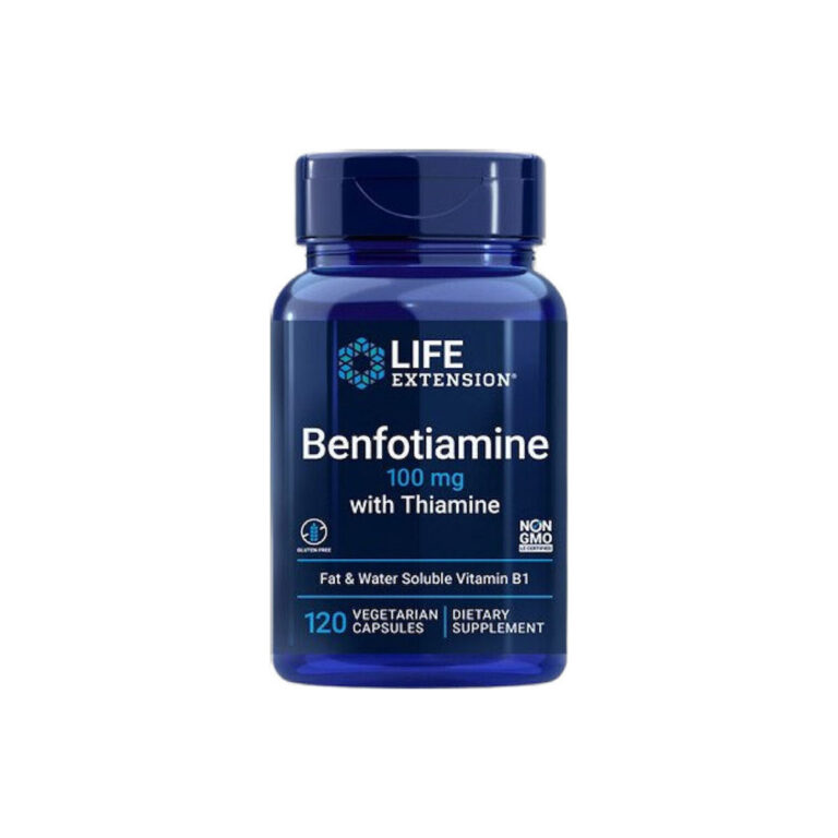 Life Extension Benfotiamine With Thiamine 100mg Ειδικό Συμπλήρωμα Διατροφής 120 φυτικές κάψουλες