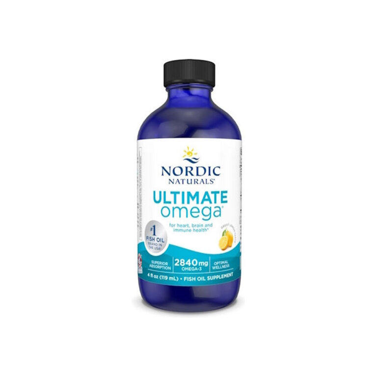 Nordic Naturals Ultimate Omega Μουρουνέλαιο και Ιχθυέλαιο 2840mg 119ml Λεμόνι