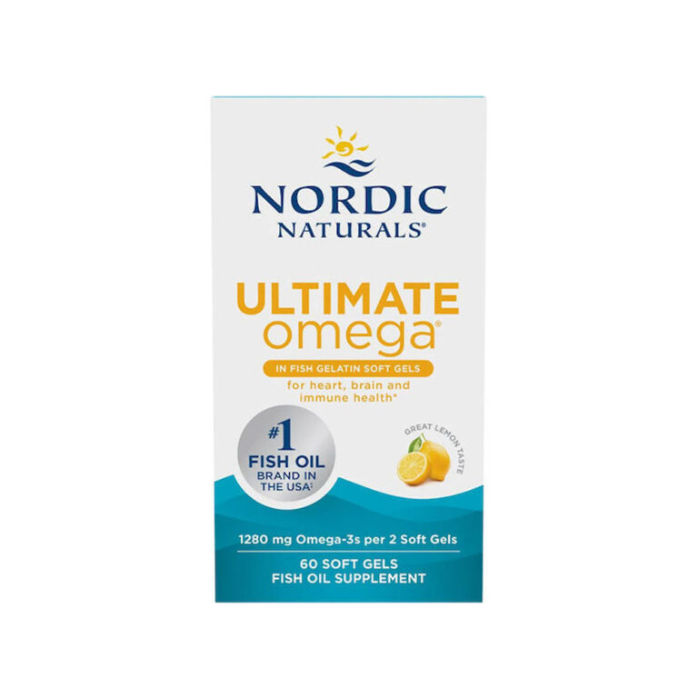 Nordic Naturals Ultimate Omega 1280mg 60 μαλακές κάψουλες Λεμόνι