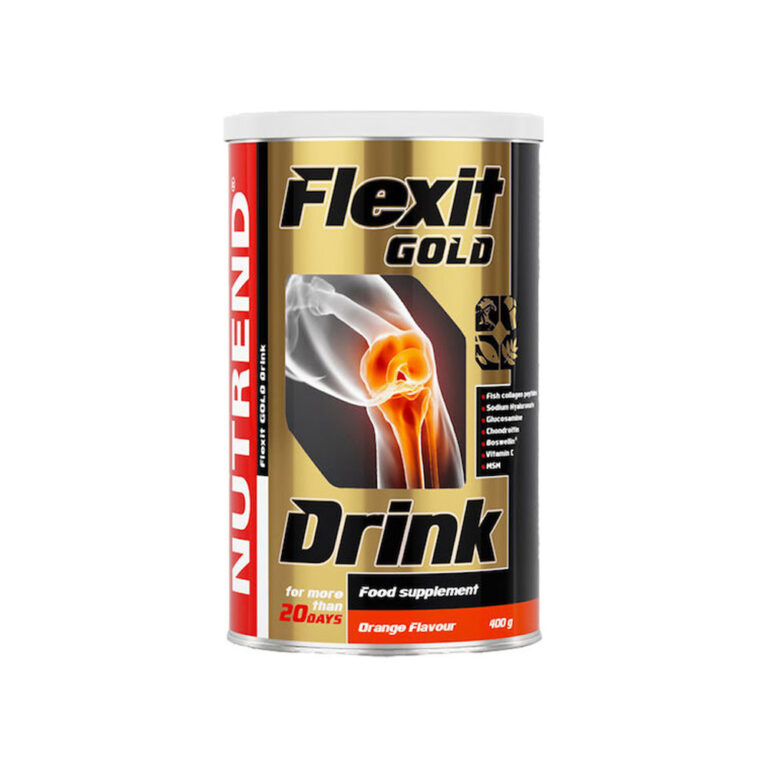 Nutrend Flexit Gold Drink Συμπλήρωμα για την Υγεία Αρθρώσεων & Οστών 400gr 20 μερίδες Πορτοκάλι