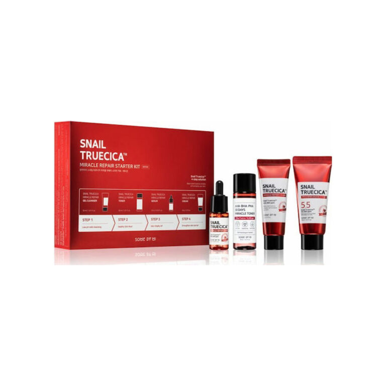 Some By Mi Snail Truecica Σετ Σετ Περιποίησης για Ενυδάτωση, Καθαρισμό Προσώπου & Λάμψη 4τμχ