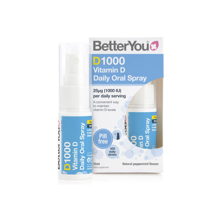 BetterYou DLux 1000 Daily Vitamin D Βιταμίνη για Ενίσχυση του Ανοσοποιητικού & την Υγεία των Οστών 1000iu 15ml