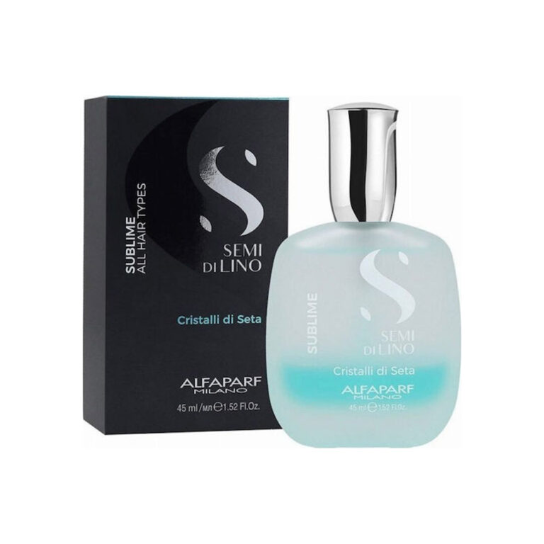 Alfaparf Milano Professional Semi Di Lino Crystalli Di Seta Serum Αναδόμησης για Όλους τους Τύπους Μαλλιών 45ml