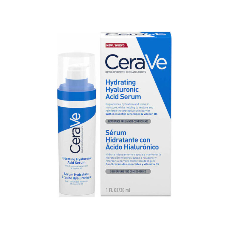 CeraVe Hydrating Καταπραϋντικό & Ενυδατικό Serum Προσώπου με Υαλουρονικό Οξύ & Βιταμίνη B5 30ml