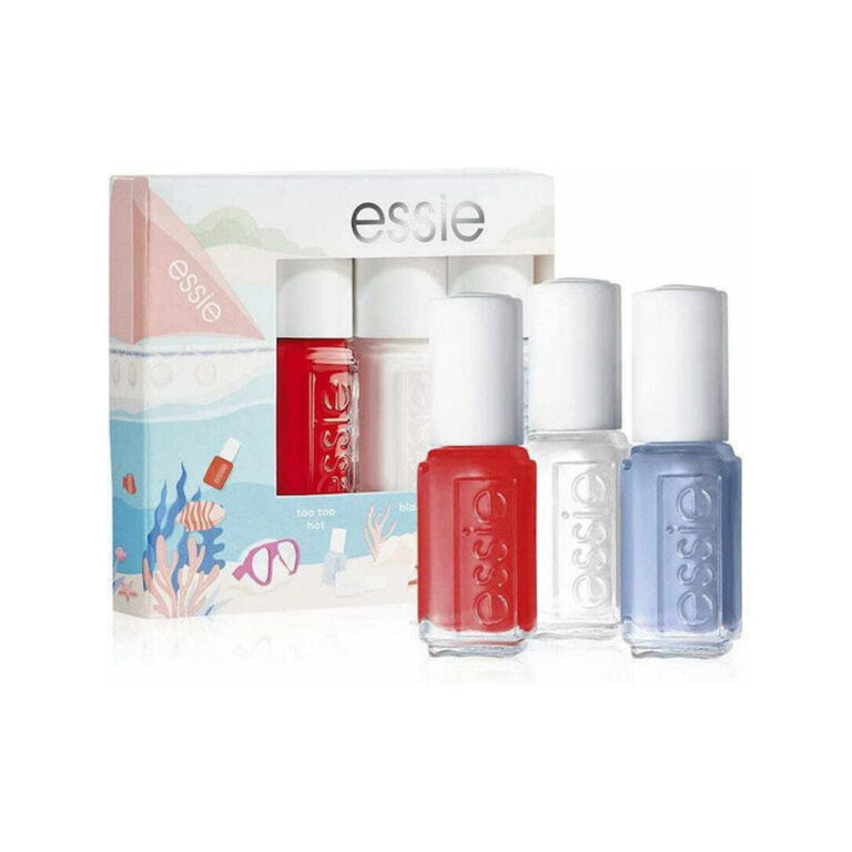 Essie Mini Kit Gloss Set Βερνίκια Νυχιών Too Too Hot, Blanc & Salt Water Happy 15ml
