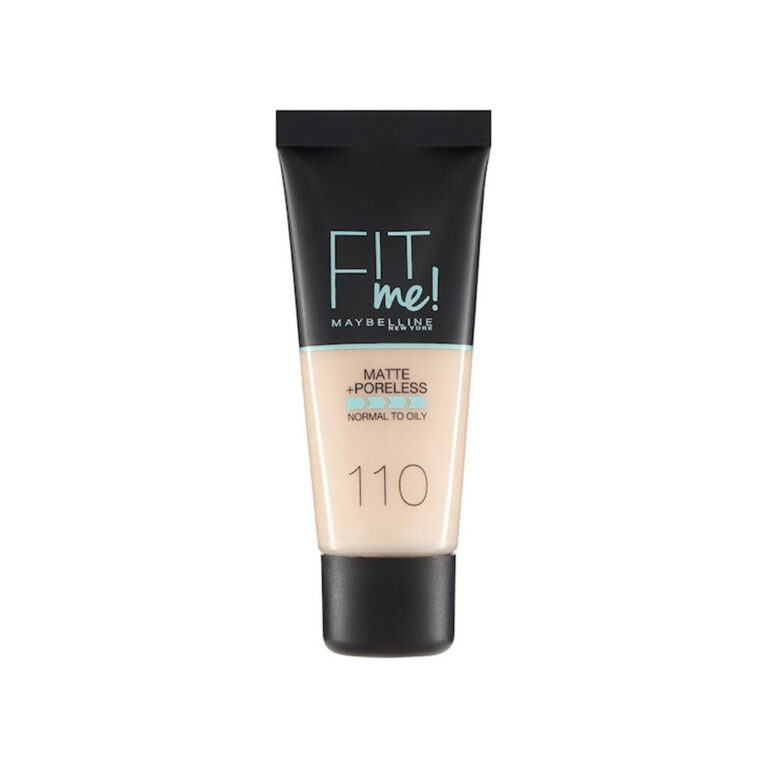 Maybelline Fit Me Matte + Poreless Liquid Make Up 110 Porcelain 30ml