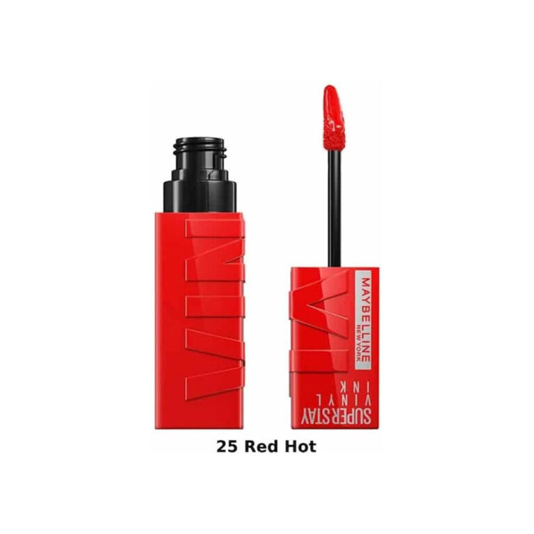 Maybelline Superstay Long Lasting Liquid Κραγιόν Sheer 25-red-hot 4.2ml
