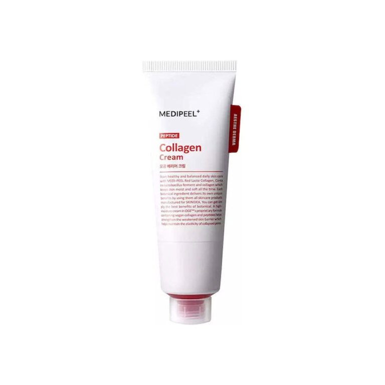 Medi Peel Red Lacto Collagen Barrier Κρέμα Προσώπου για Ενυδάτωση, Σύσφιξη & Ερυθρότητα με Υαλουρονικό Οξύ & Κολλαγόνο 80ml