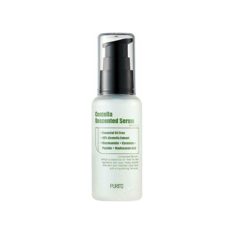 Purito Centella Unscented Καταπραϋντικό Serum Προσώπου με Centella Asiatica & Νιασιναμίδη για Θρέψη 60ml