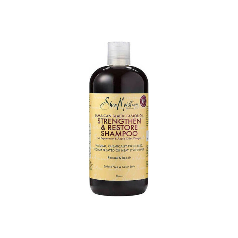 Shea Moisture Jamaican Black Castor Oil Σαμπουάν κατά της Ξηροδερμίας για Όλους τους Τύπους Μαλλιών 384ml