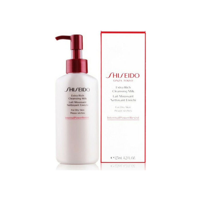 Shiseido Extra Rich Cleansing Milk Dry Skin Γαλάκτωμα Αφαίρεσης Μακιγιάζ Προσώπου 125ml