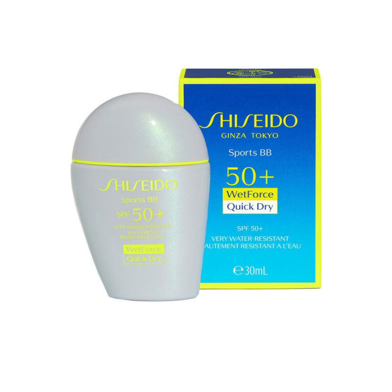 Shiseido Sports BB Quick Dry Αδιάβροχη Αντηλιακή Κρέμα Προσώπου SPF50 με Χρώμα Dark 30ml