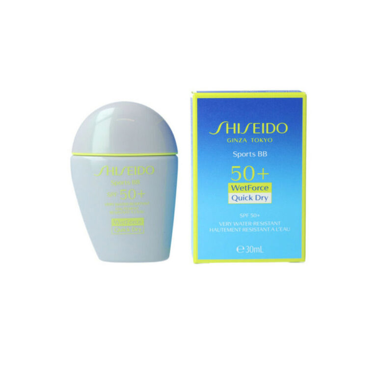 Shiseido Sports BB Quick Dry Αδιάβροχη Αντηλιακή Κρέμα Προσώπου SPF50 με Χρώμα Very Dark 30ml