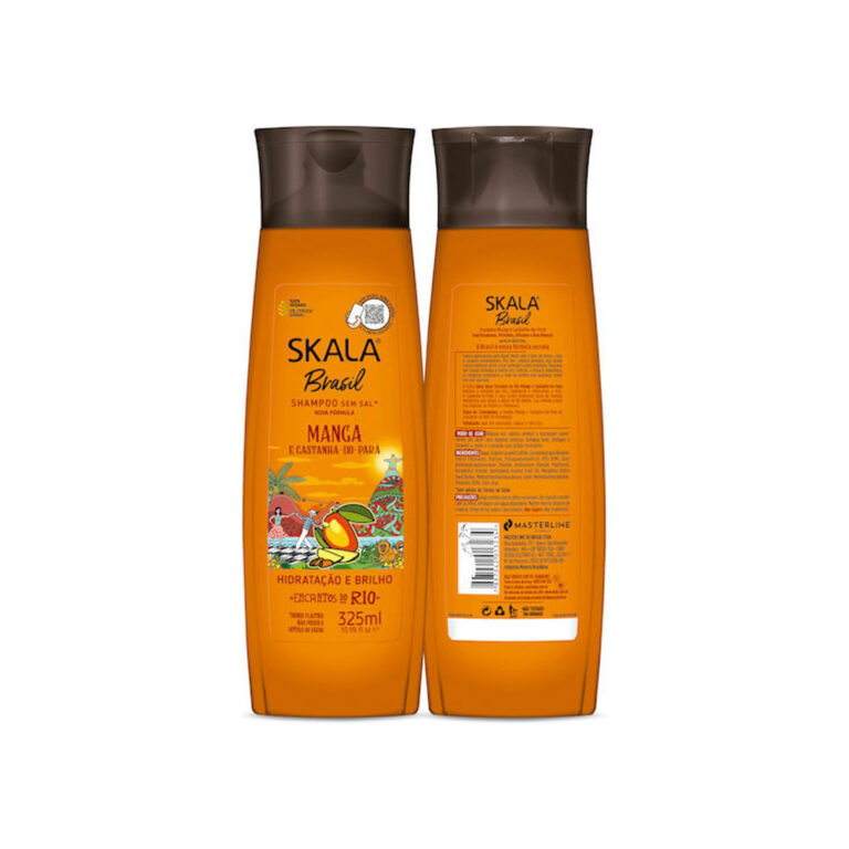 Skala Brasil Σαμπουάν Λείανσης για Σγουρά Μαλλιά 325ml