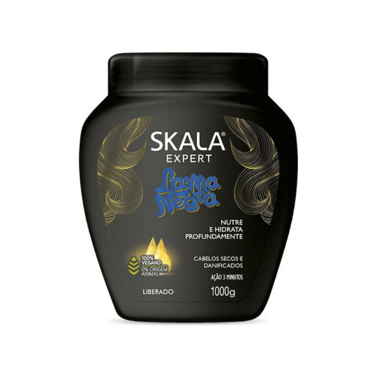 Skala Μάσκα Μαλλιών Μαύρη Λάσπη για Λάμψη 1000gr