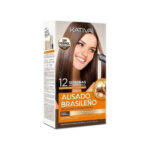 Kativa Brazilian Straightening Σετ Κερατίνης για Ισιωτική για Βαμμένα Μαλλιά με Σαμπουάν, Conditioner και Treatment 4τμχ