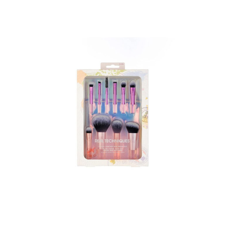 Real Techniques Σετ με Πινέλα Μακιγιάζ από Συνθετική Τρίχα Travel Fantasy Mini 10τμχ