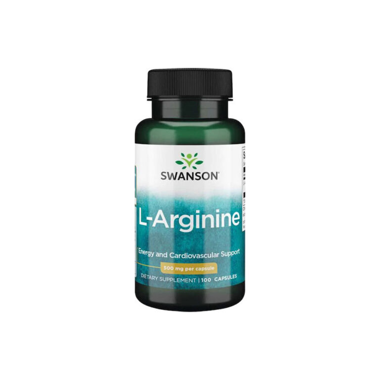 Swanson L-Αrginine 500mg 100 Κάψουλες Unflavoured