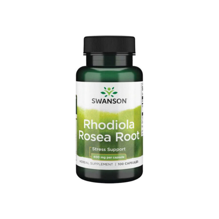 Swanson Rhodiola Rosea Root 400mg 100 κάψουλες