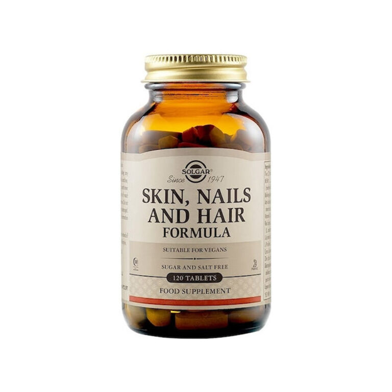 Solgar Skin, Nails And Hair Formula Ειδικό Συμπλήρωμα Διατροφής 120 ταμπλέτες