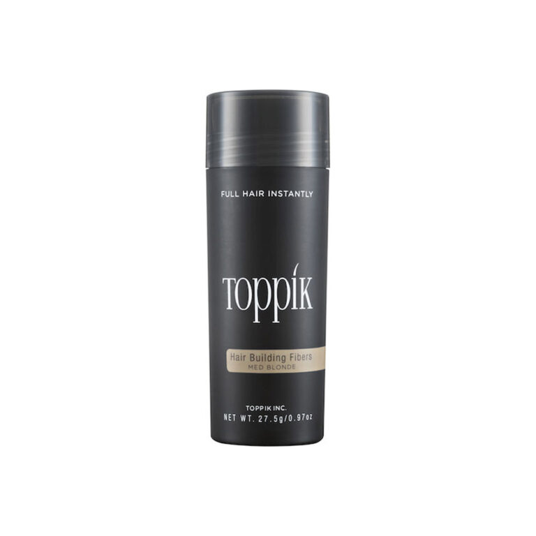 Toppik Ίνες Κάλυψης Αραίωσης Μαλλιών με Κερατίνη Hair Building Fibers Economy Medium Blonde 27.5gr