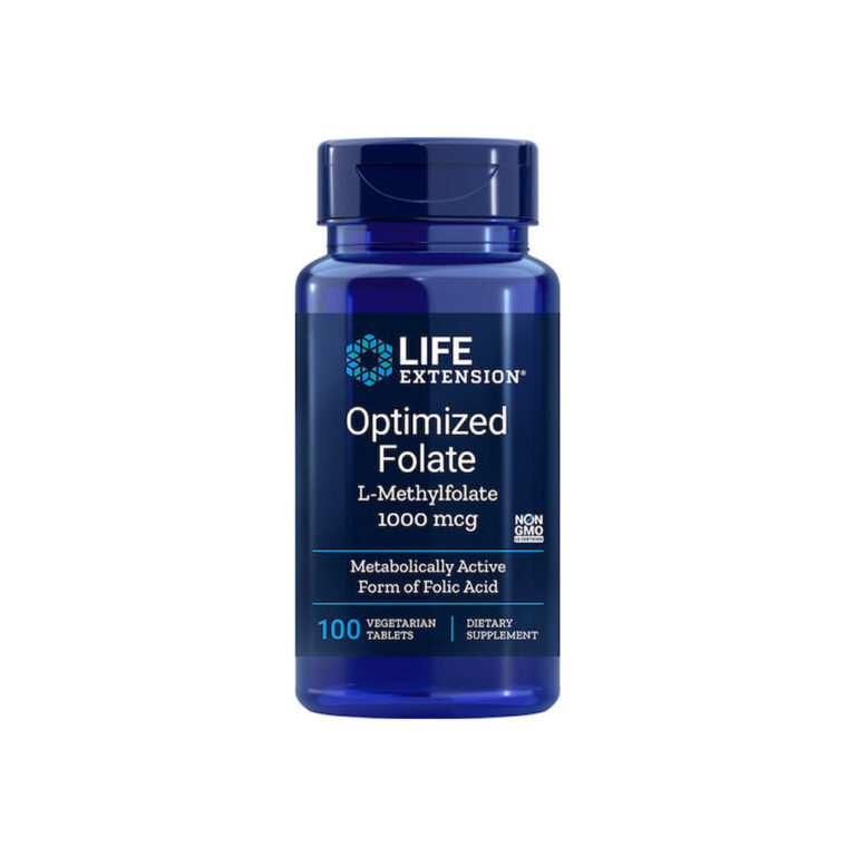 Life Extension Optimized Folate L-Methylfolate 1700mcg DFE Ειδικό Συμπλήρωμα Διατροφής 100 ταμπλέτες