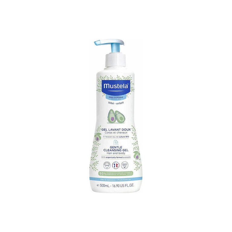 Mustela 2 σε 1 Σαμπουάν & Αφρόλουτρο Avocado 500ml με Αντλία