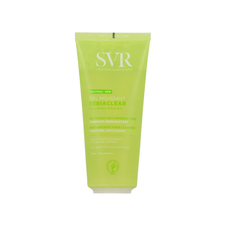 SVR Laboratoire Dermatologique Sebiaclear Gel Καθαρισμού Προσώπου για Ακνεϊκές Επιδερμίδες 200ml