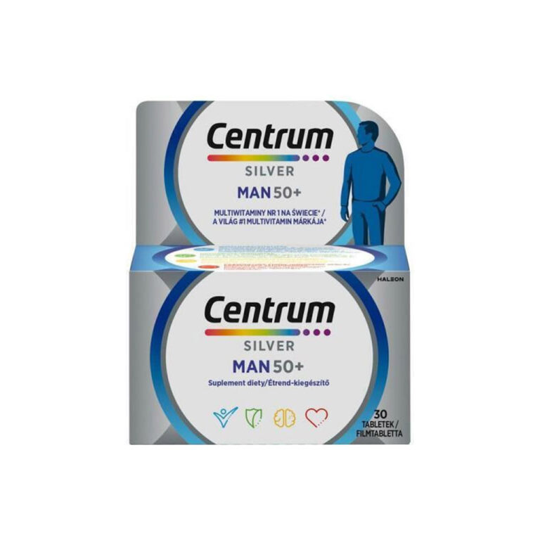 Centrum Silver Man 50+ Πολυβιταμίνη για Ενέργεια & Ενίσχυση του Ανοσοποιητικού 30 ταμπλέτες