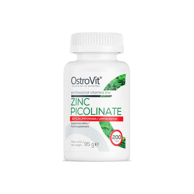 OstroVit Zinc Picolinate 200 ταμπλέτες
