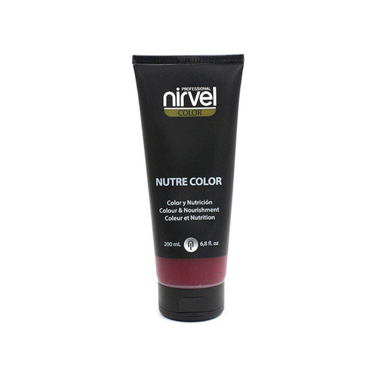 Nirvel Nutre Color Color Mask Maroon Red 200ml