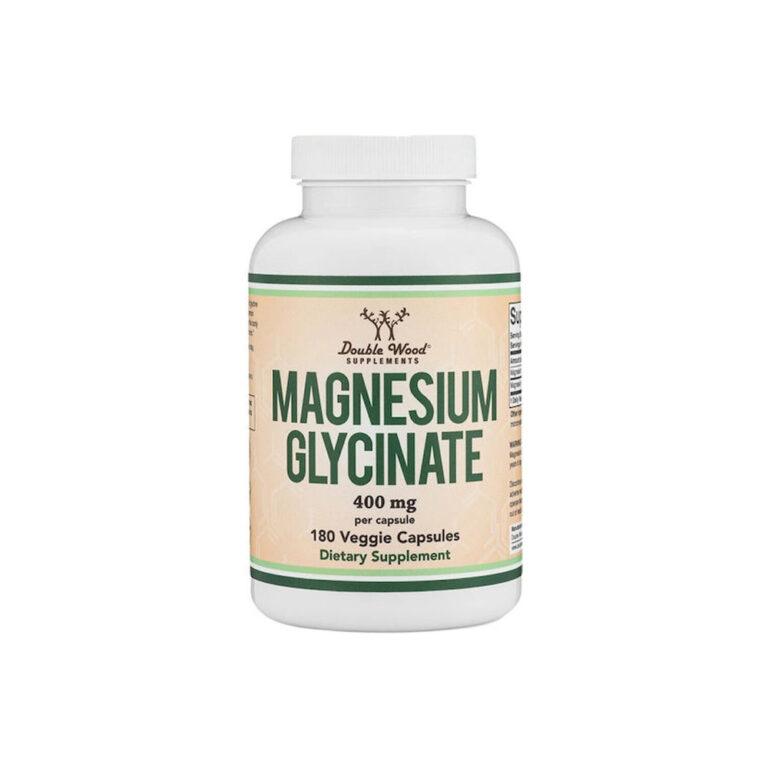 Double Wood Magnesium Glycinate 400mg 180 φυτικές κάψουλες