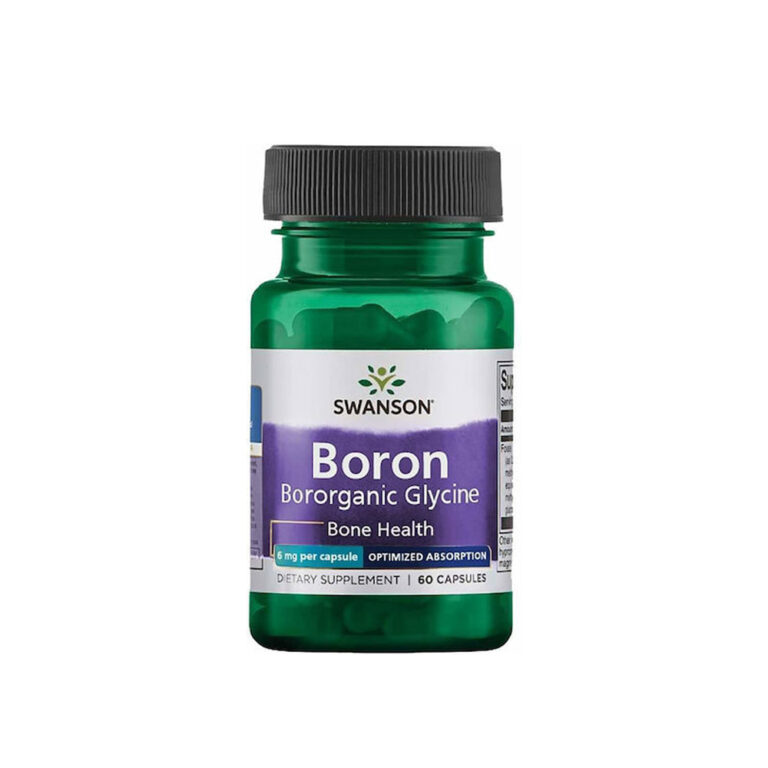 Swanson Albion Boron Bororganic Glycine Συμπλήρωμα για την Υγεία των Αρθρώσεων 60 κάψουλες