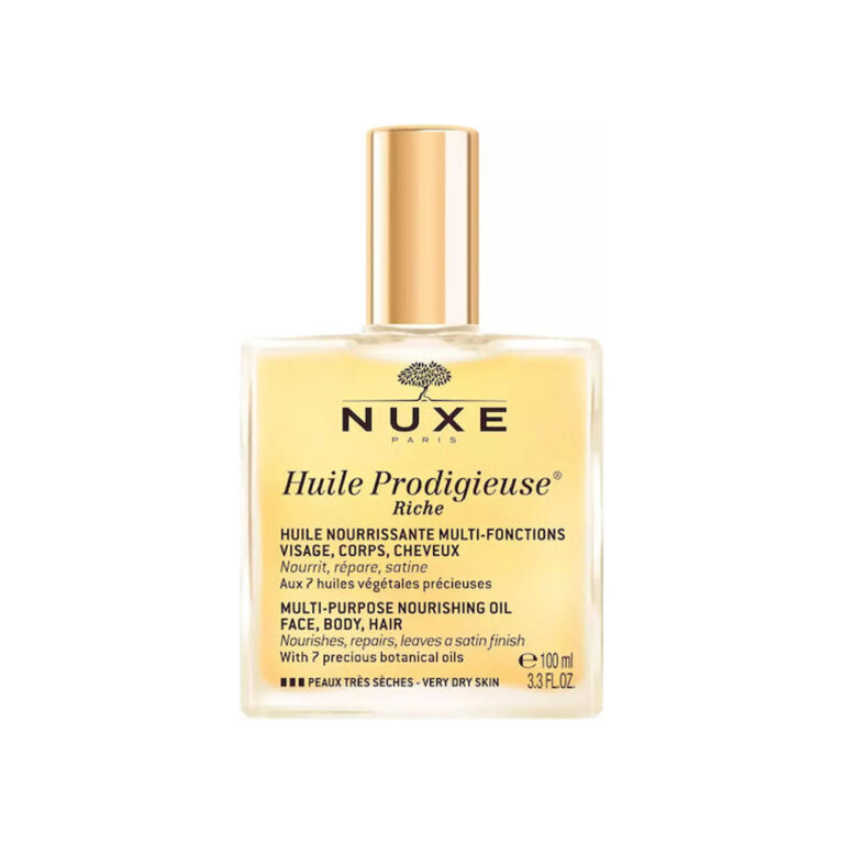 Nuxe Huile Prodigieuse Rich Multipurpose Βιολογικό και Ξηρό Έλαιο Monoi για Πρόσωπο, Μαλλιά και Σώμα 100ml