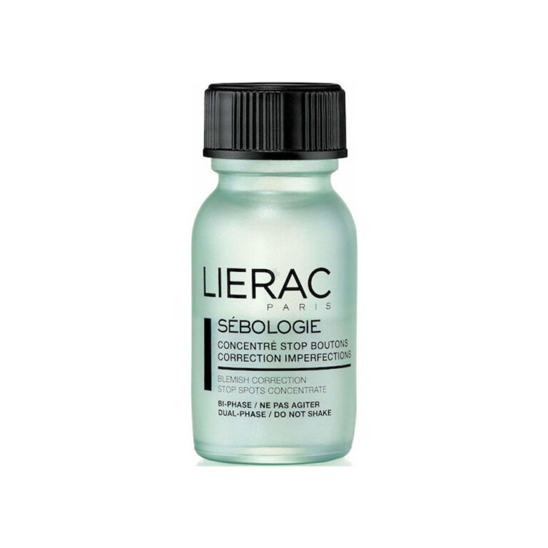 Lierac Sebologie Blemish Correction Stop Spots Concentrate Προσώπου Νυκτός κατά των Ατελειών & της Ακμής με Υαλουρονικό Οξύ 15ml