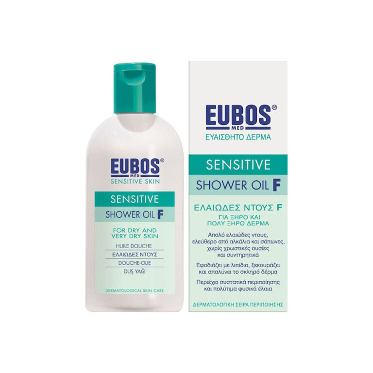 Eubos Sensitive Shower Oil F Υγρό Καθαρισμού για το Σώμα 200ml