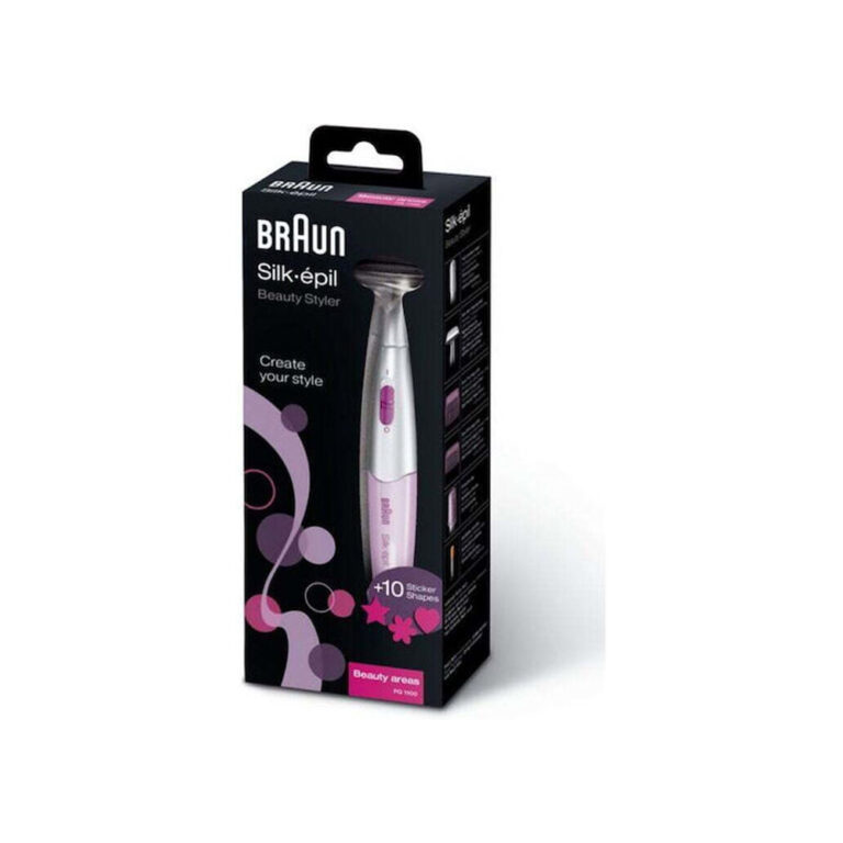 Braun Trimmer Μηχανή Ροζ FG1100
